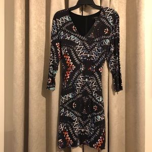 Karen Kane Geometric Print Sheath Dress